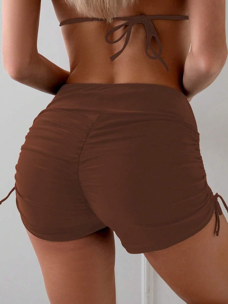 BRĄZOWY DÓŁ OD BIKINI