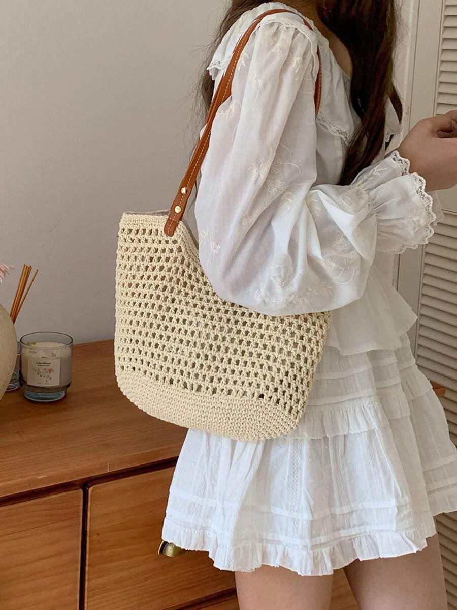 pleciona torebka boho