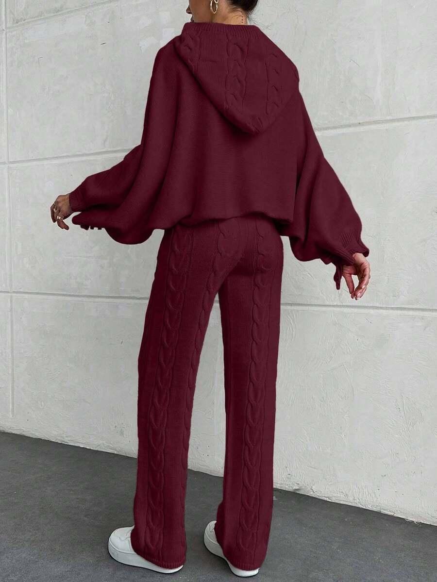 KOMPLET SWETER SPODNIE