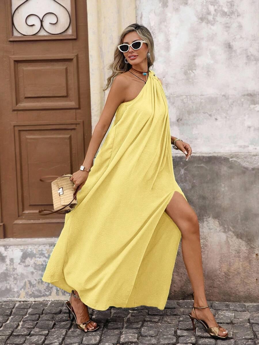 SUKIENKA MAXI OVERSIZE NA JEDNO RAMIĘ 