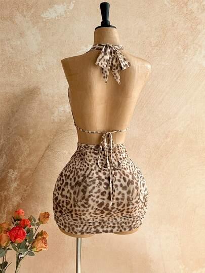 SUKIENKA ANIMAL PRINT