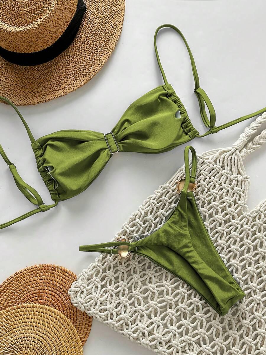 zielony dół OD BIKINI