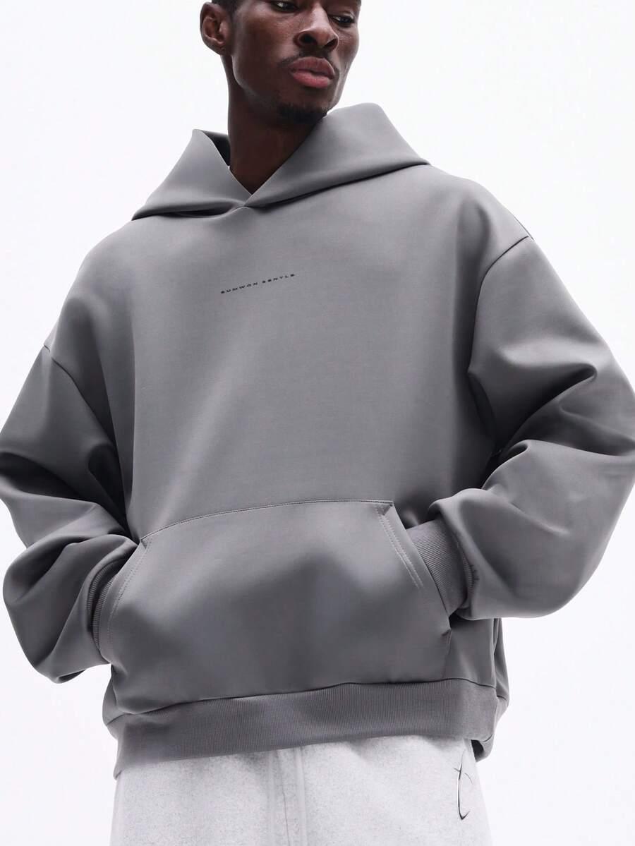 BLUZA MĘSKA Z KAPTUREM OVERSIZE