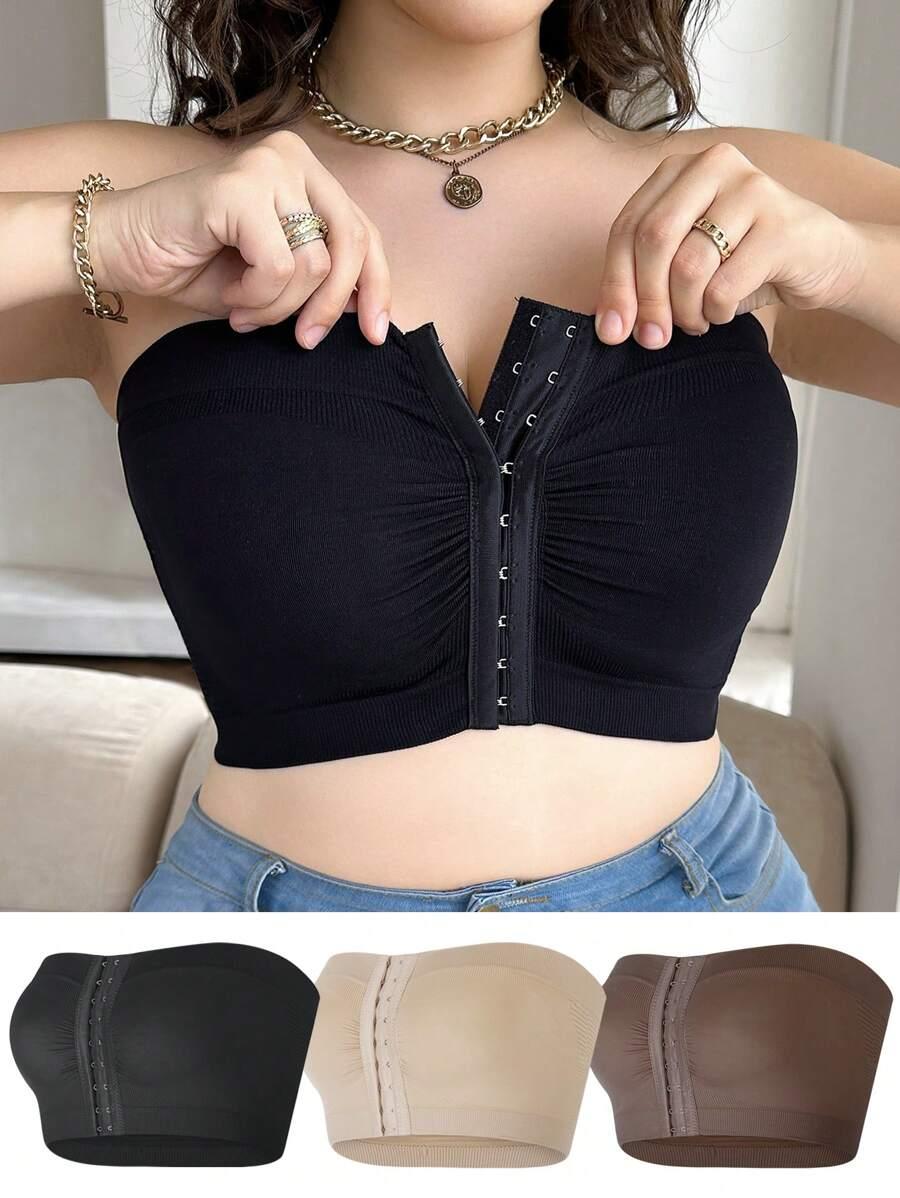 BIUSTONOSZ ZAPINANY Z PRZODU 2-PACK