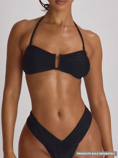 czarna góra od bikini 