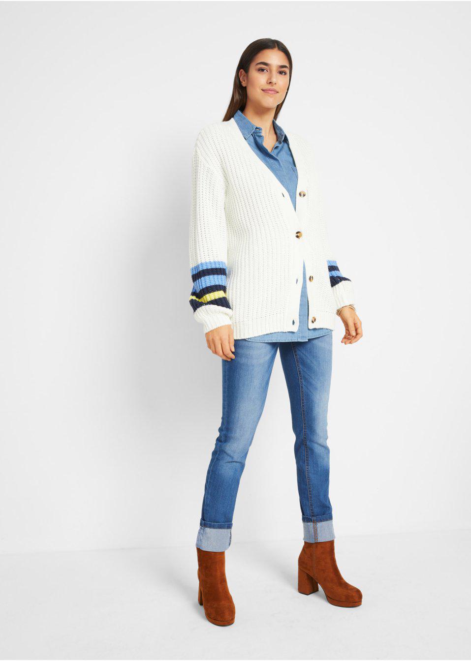 NIEBIESKIE SPODNIE JEANS 
