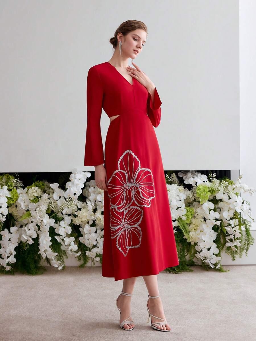 ELEGANCKA SUKIENKA WIECZOROWA