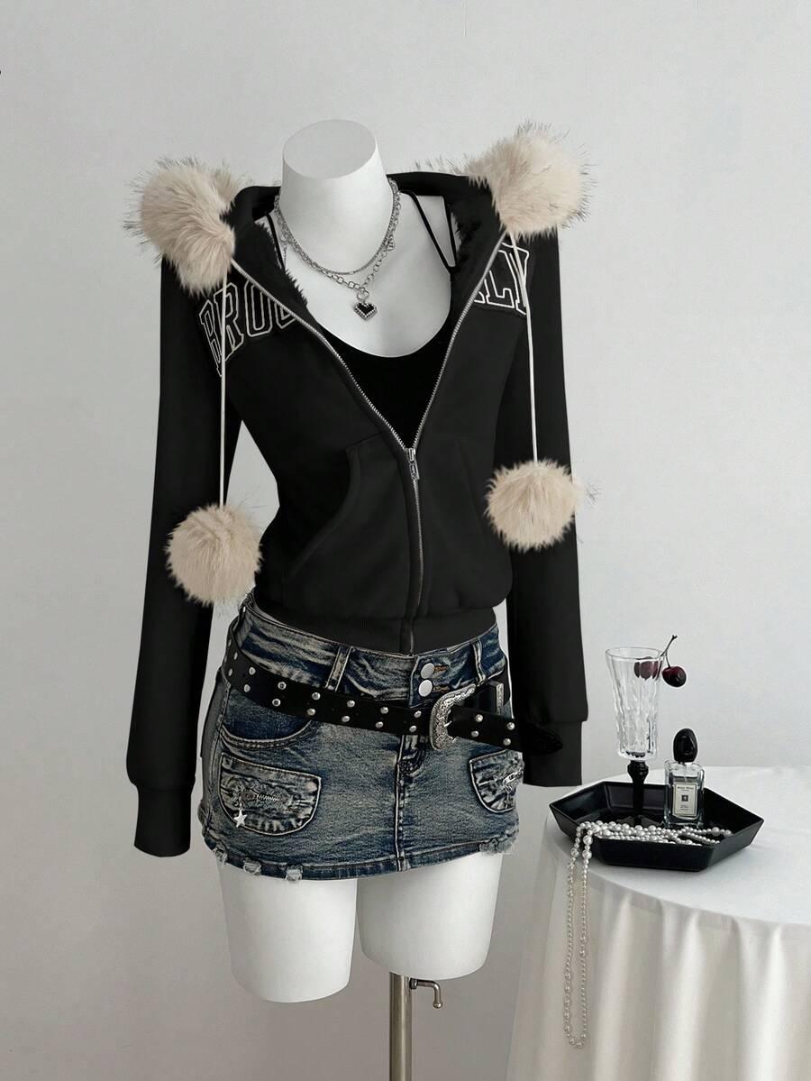 czarna bluza kaptur