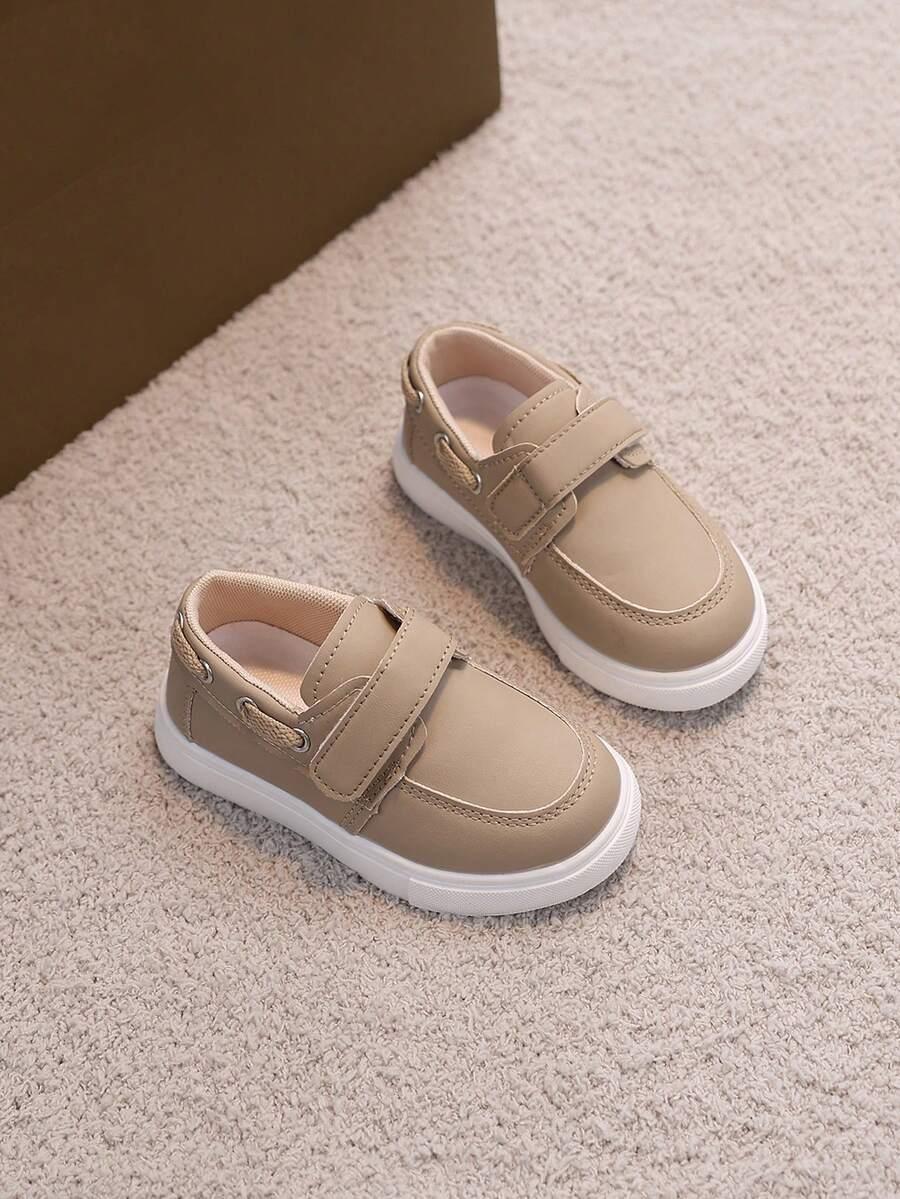 BEŻOWE BUTY RZEPY