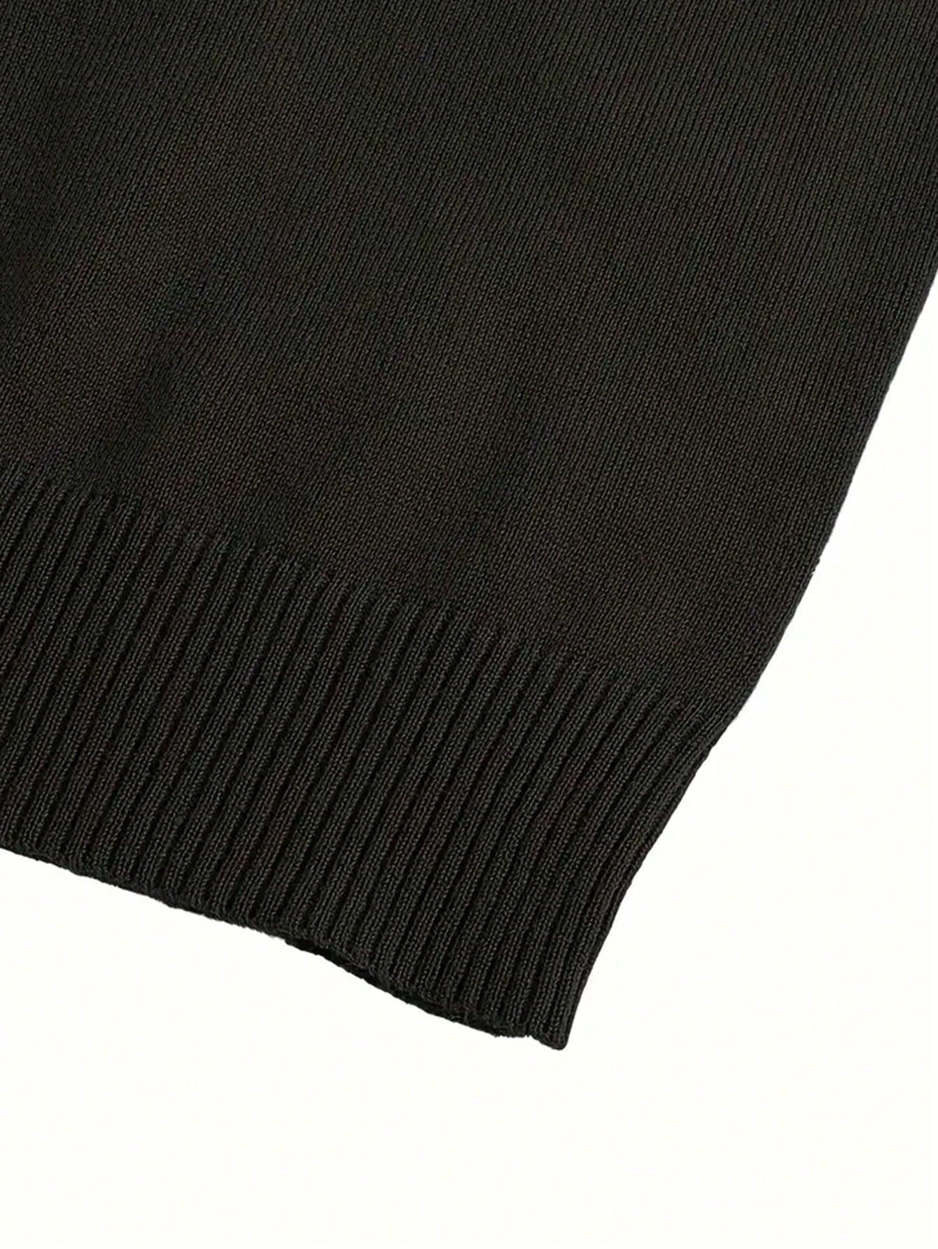 CZARNY SWETER GOLF 