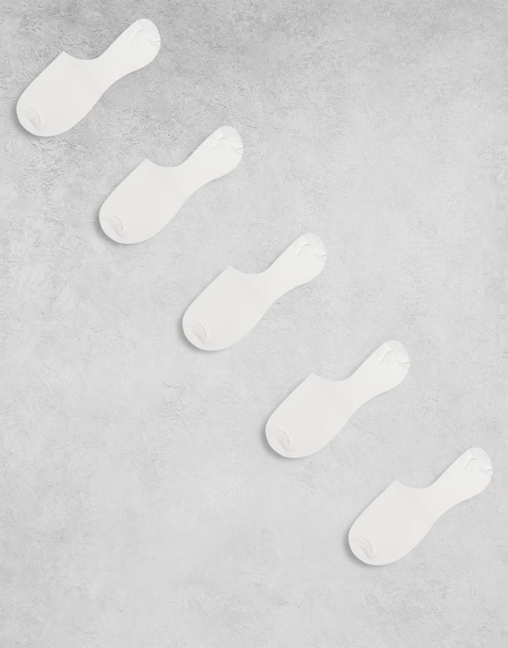 białe skarpety 4-pack