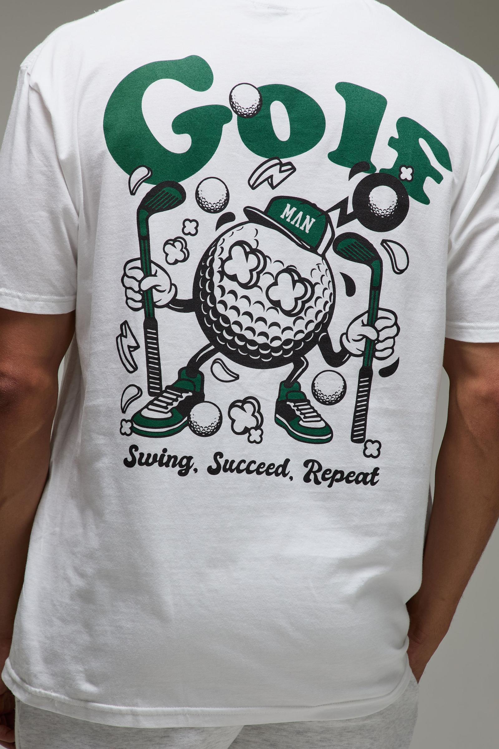 BIAŁY T-SHIRT NADRUK