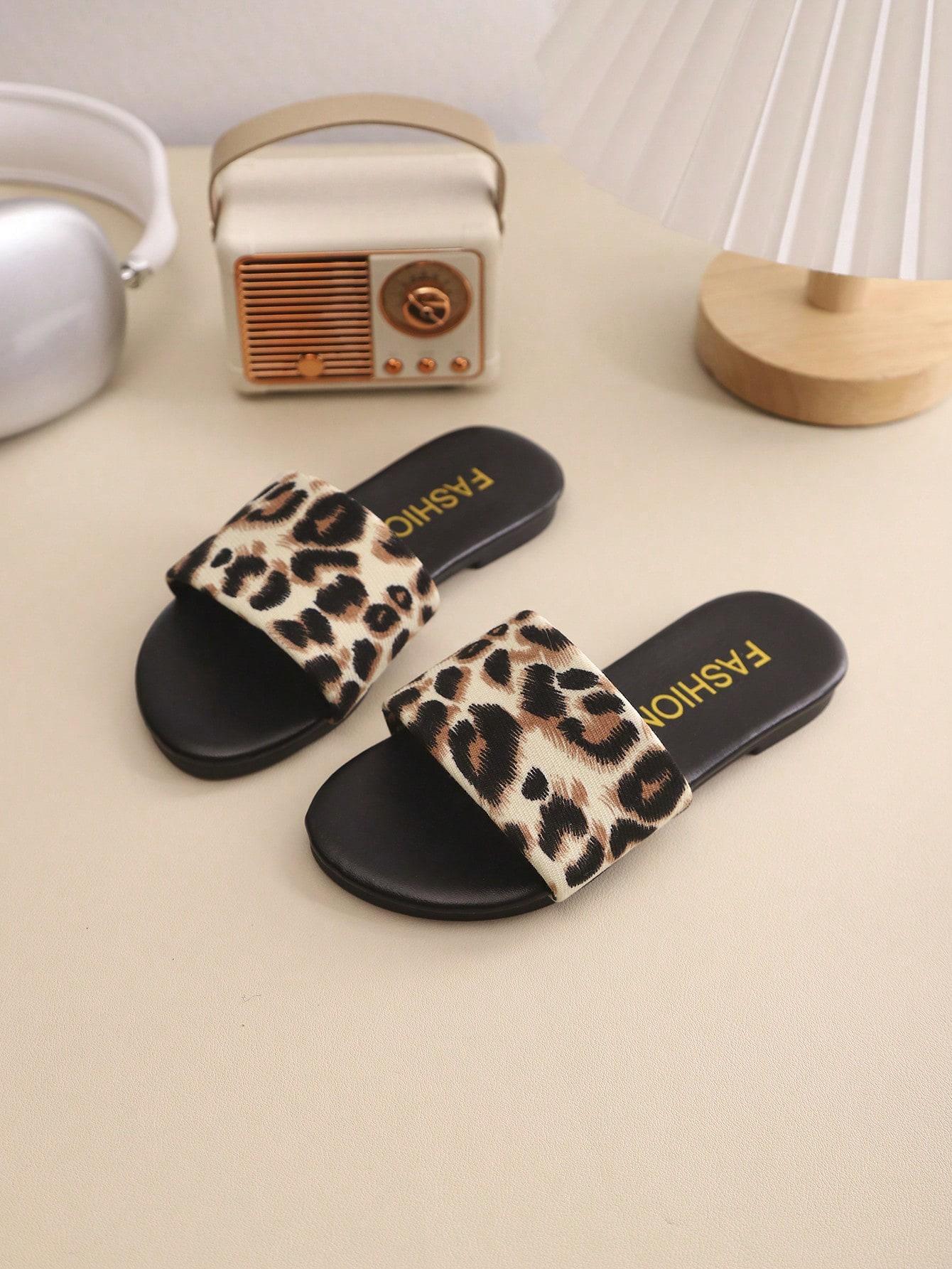 klapki animal print