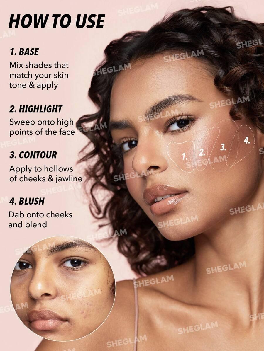 PALETKA DO KONTUROWANIA TWARZY mocha sculpt