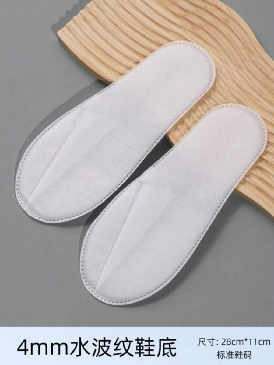 białe jednorazowe kapcie 5-pack
