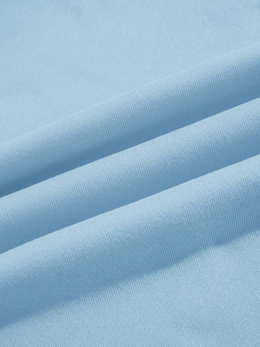 NIEBIESKA BLUZA KAPTUR