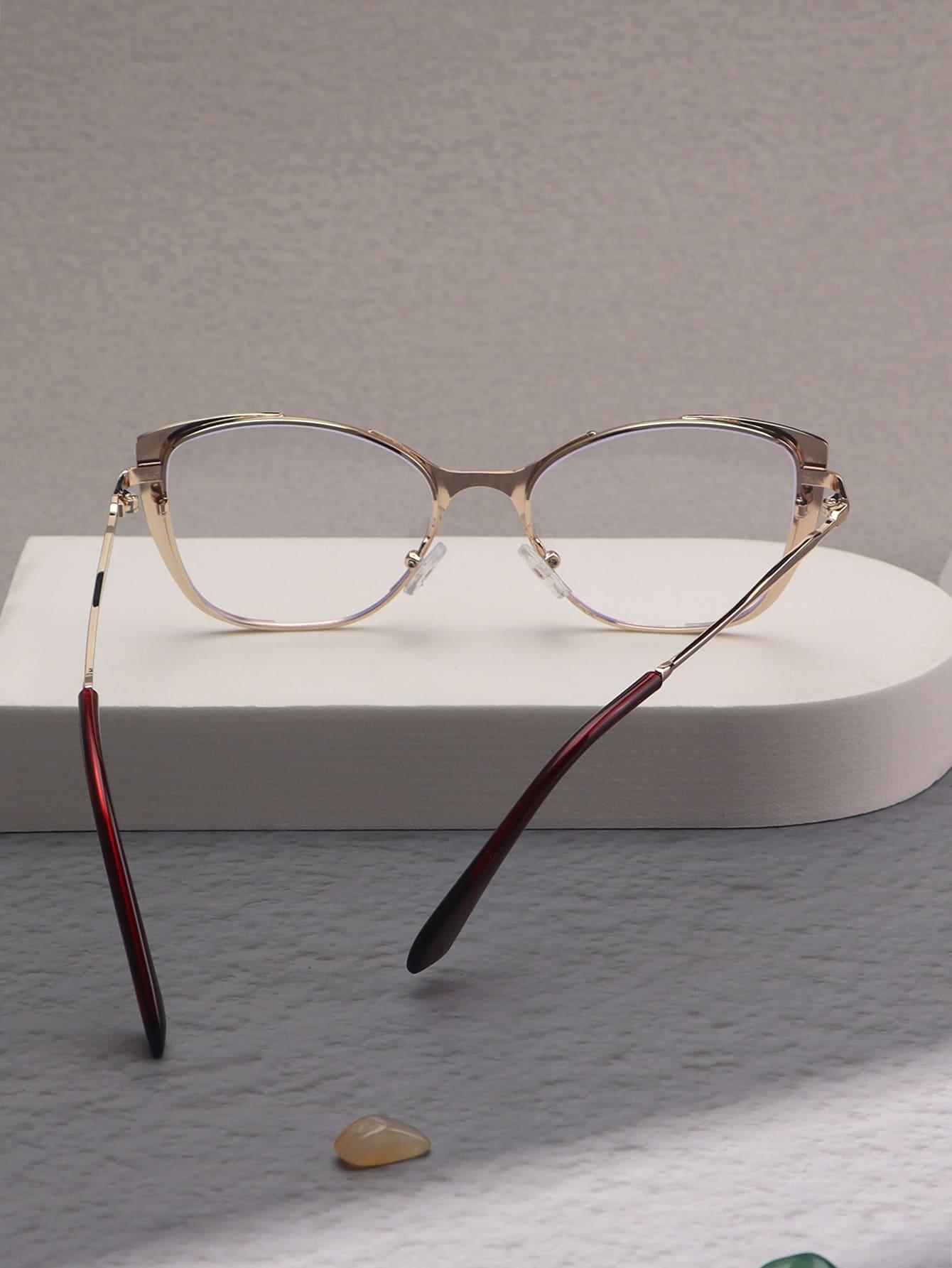 czerwone okulary zerówki