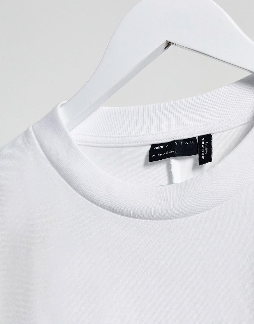 BIAŁY T-SHIRT ciążowy casual
