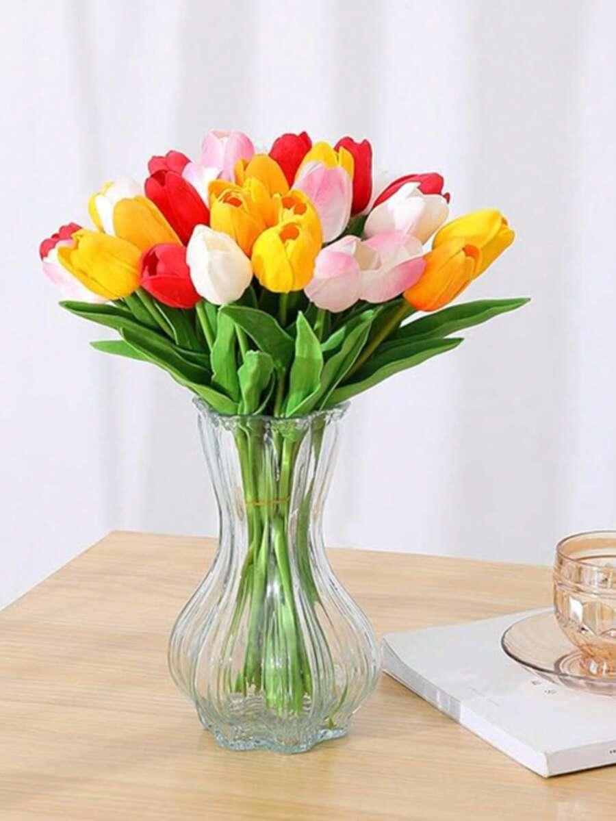 sztuczne kwiaty tulipany 9-pack