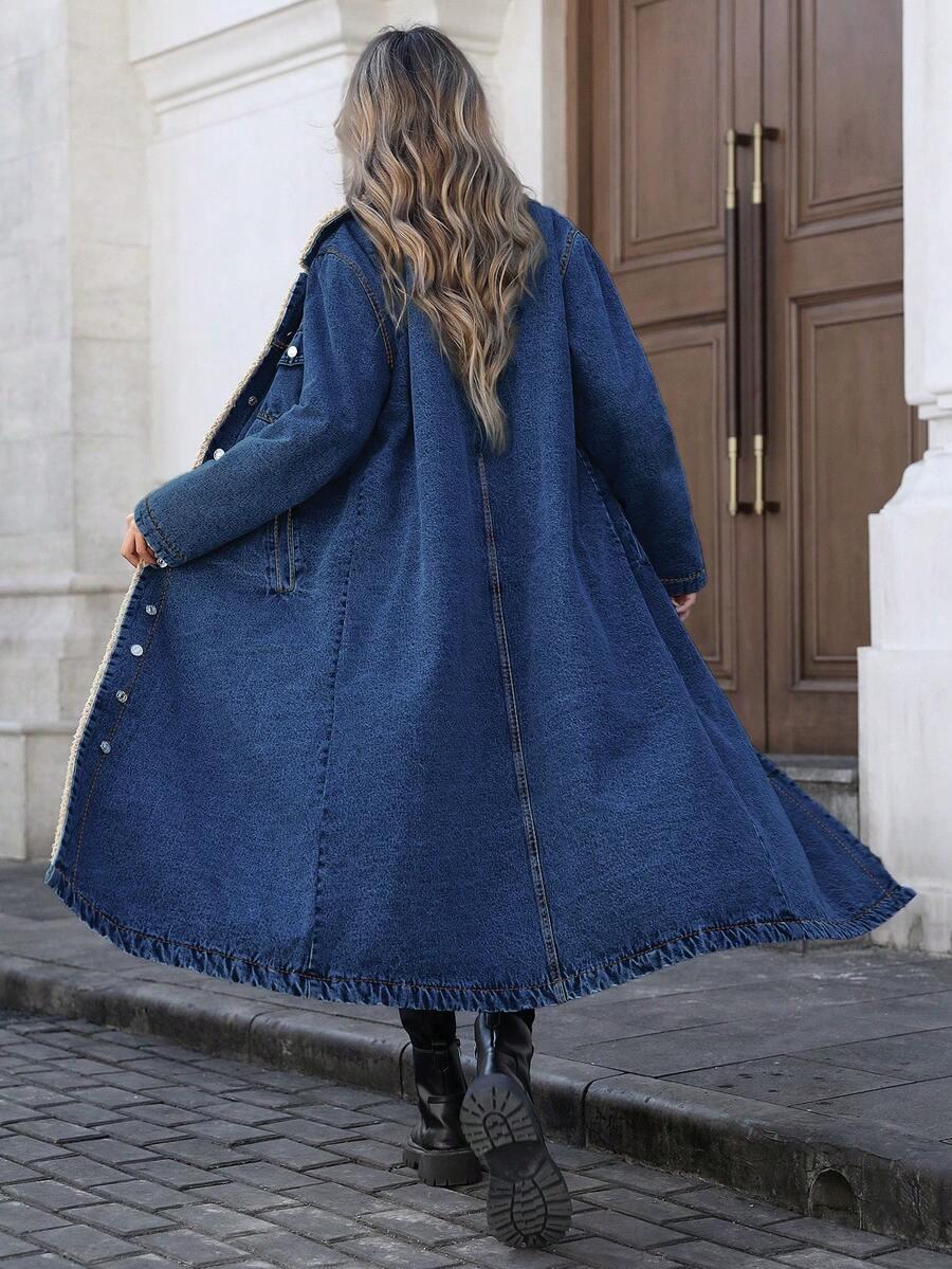 NIEBIESKA KURTKA JEANS