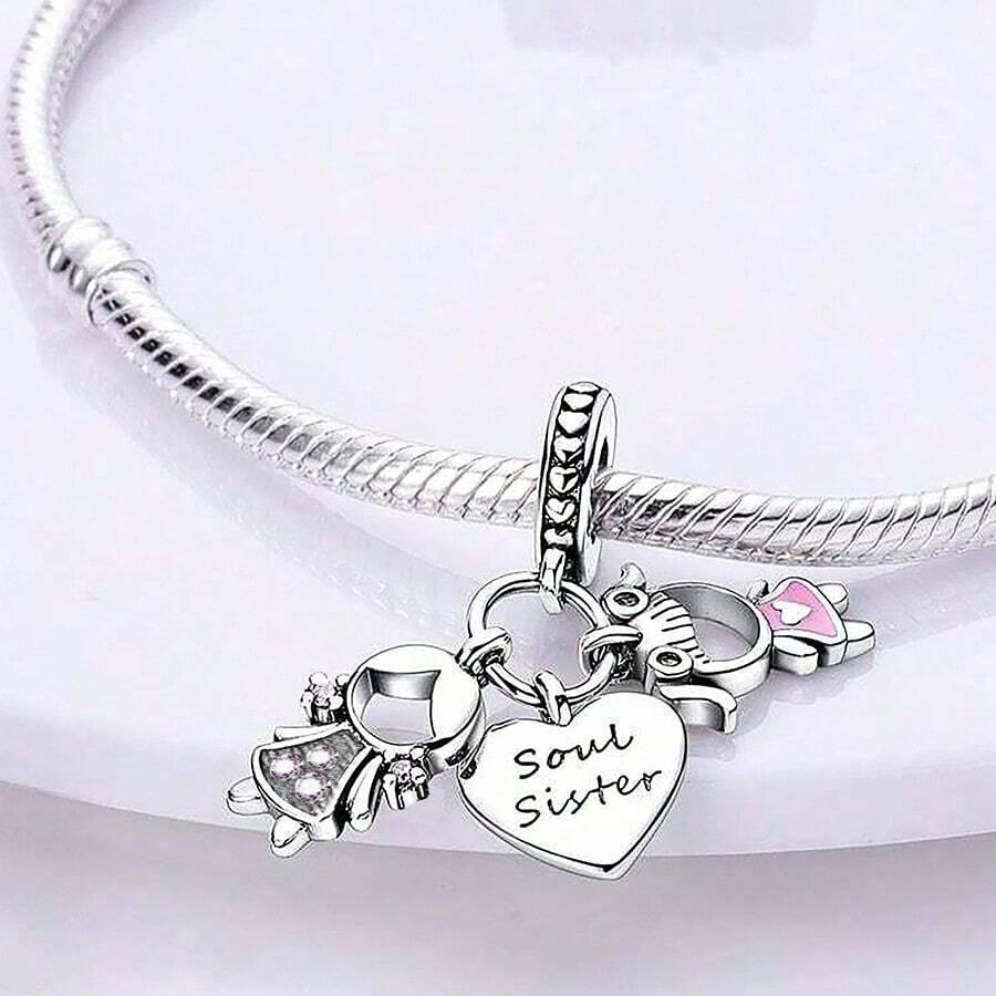 zawieszka do bransoletki charms soul sister