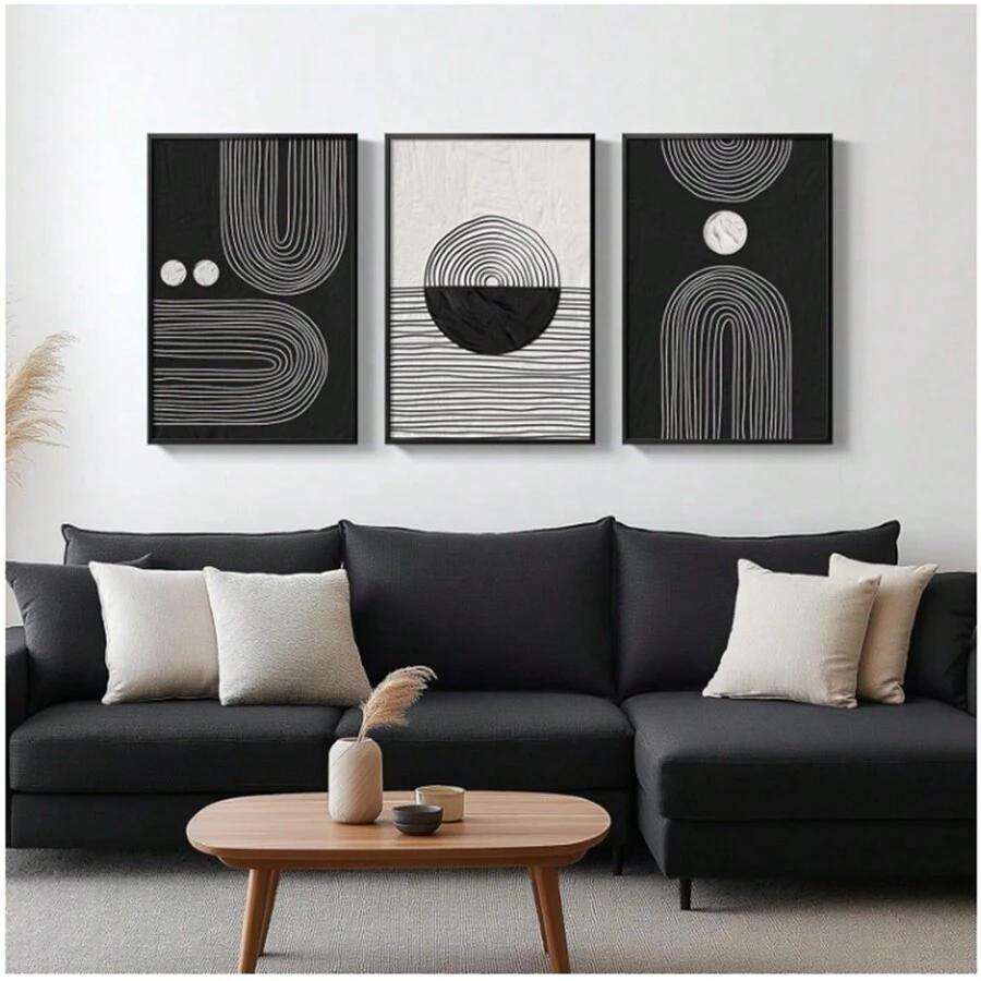 PLAKAT NA PŁÓTNIE 3-pack