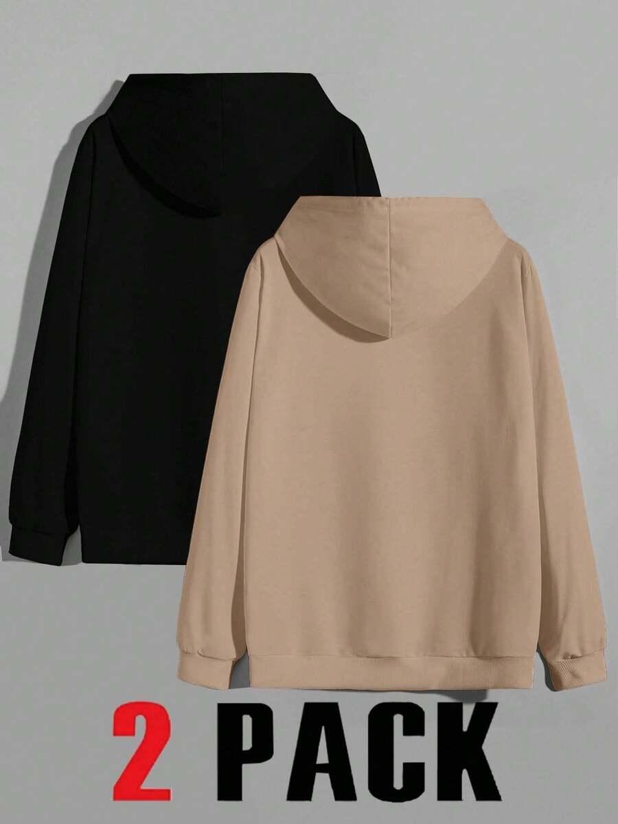 BLUZA Z KAPTUREM 2-PACK