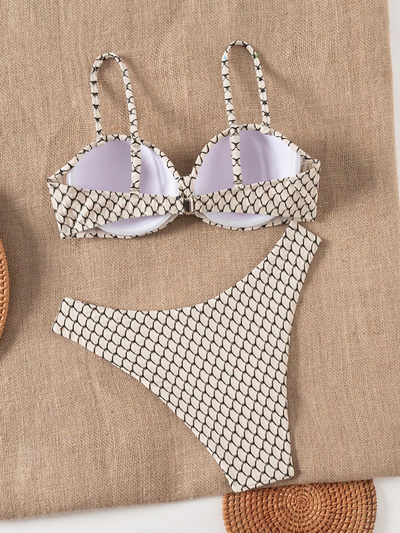 beżowy BIKINI DÓŁ