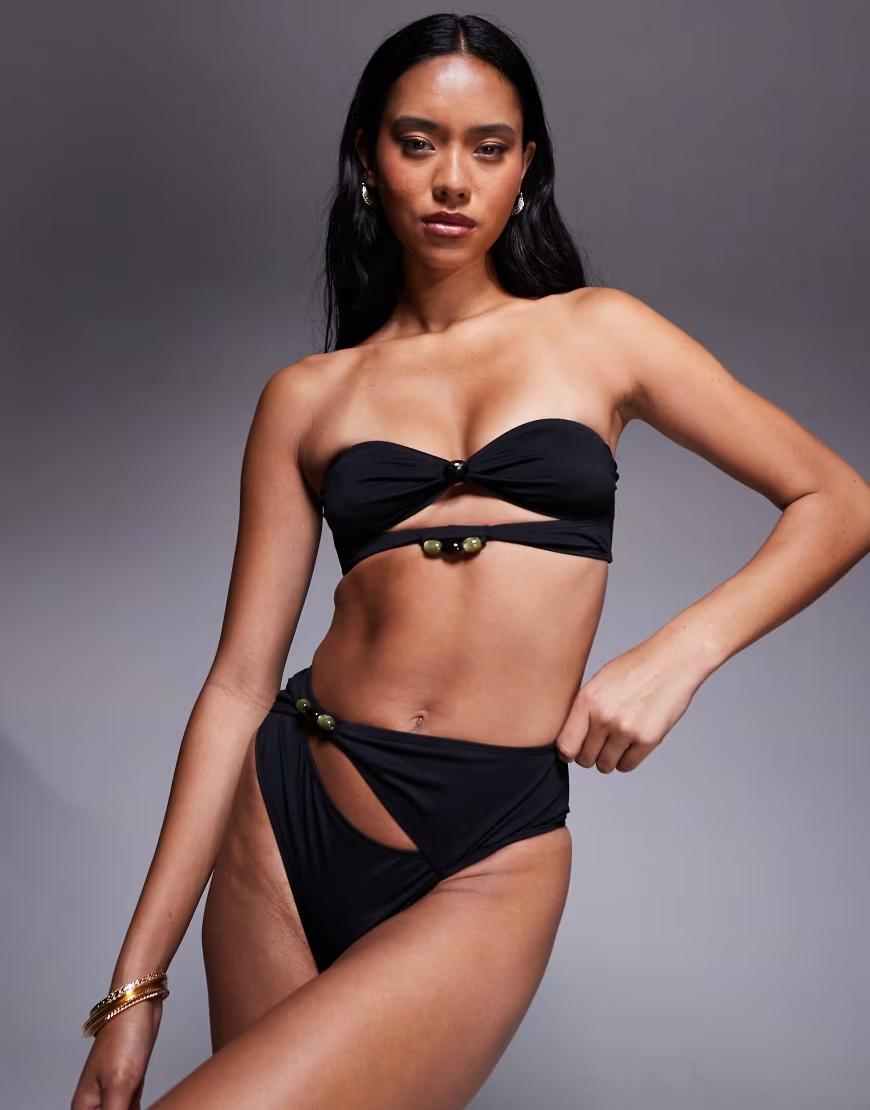 CZARNY DÓŁ OD BIKINI 