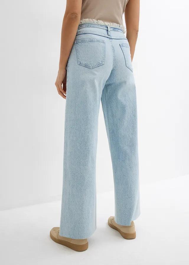 SPODNIE JEANS PROSTA NOGAWKA