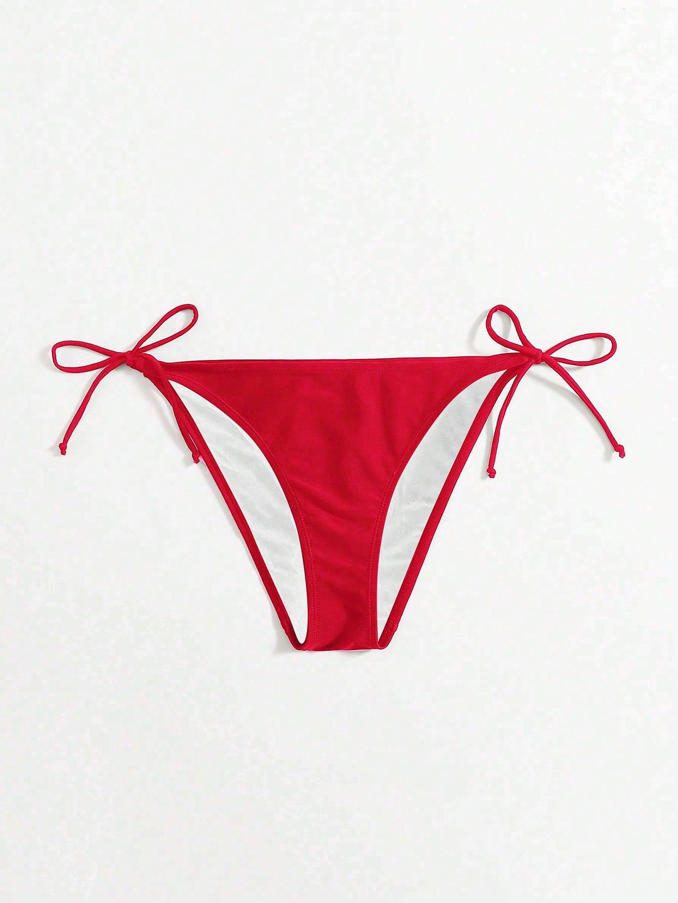 CZERWONY DÓŁ OD BIKINI