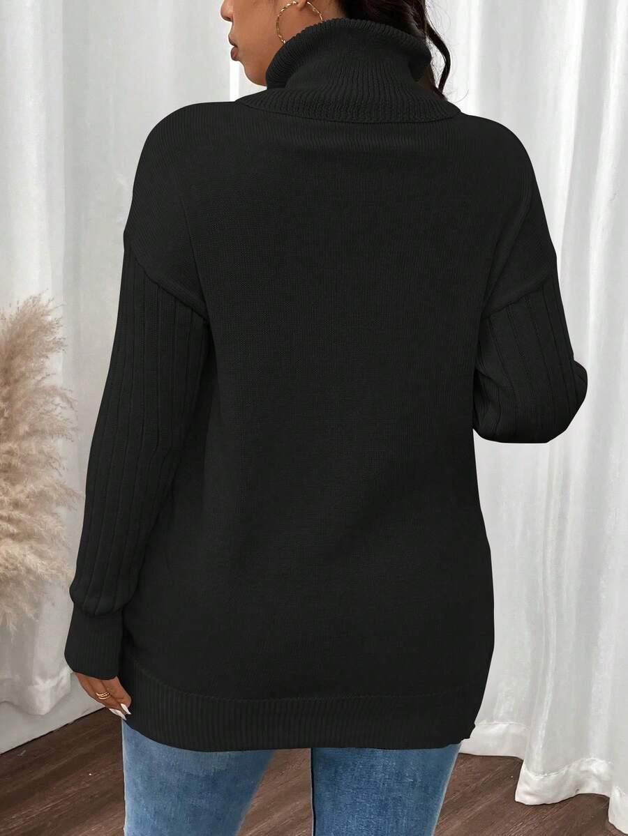 CZARNY SWETER GOLF
