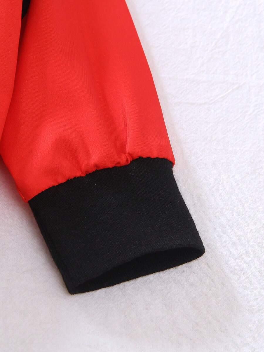 kurtka bomber nadruk