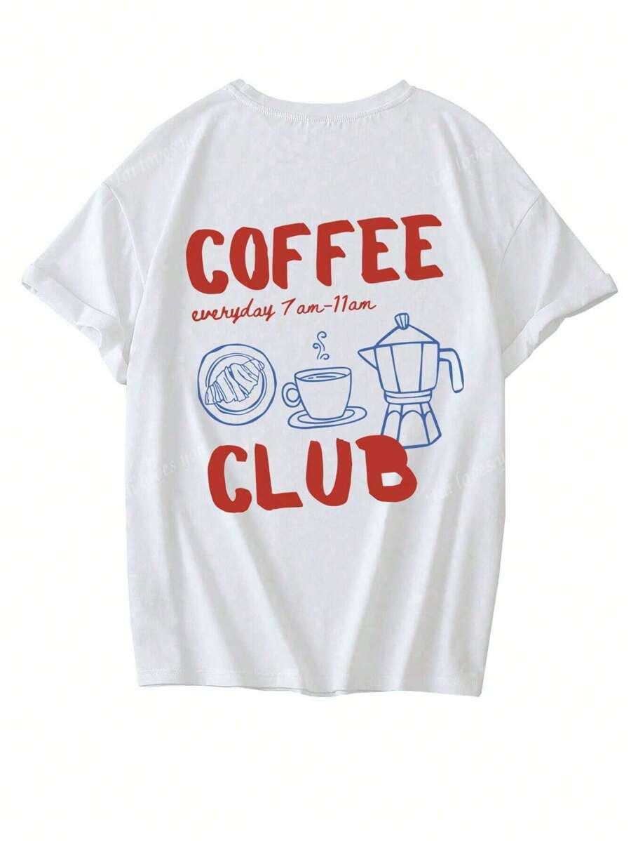 T-SHIRT DAMSKI Z NADRUKIEM