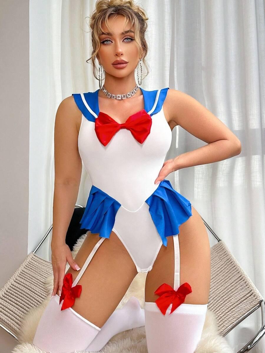 przebranie body kokarda