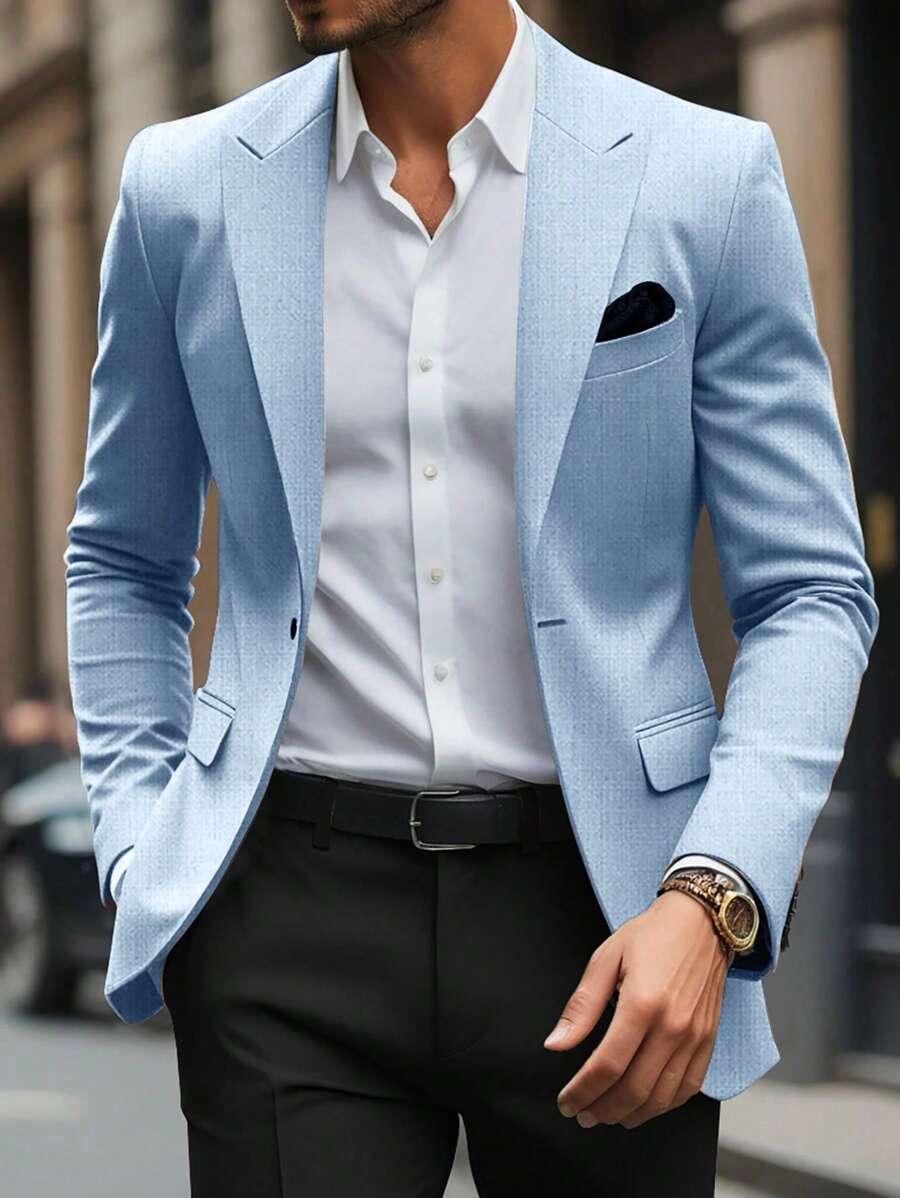 ELEGANCKA MARYNARKA MĘSKA