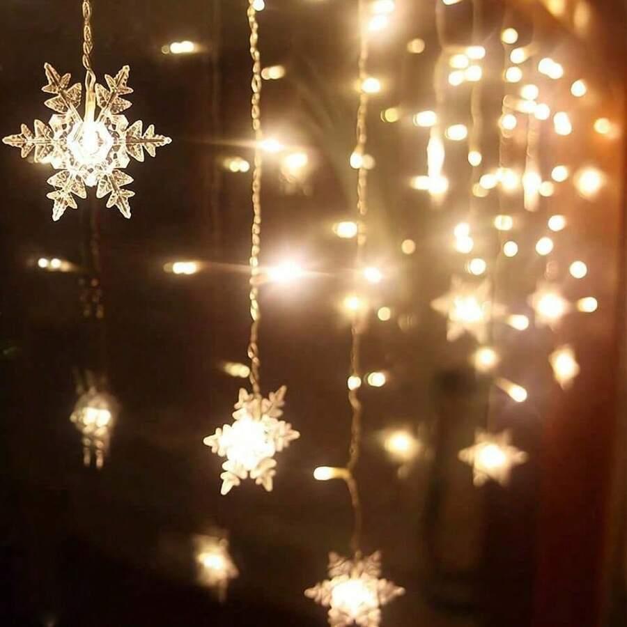 lampki kurtyna led