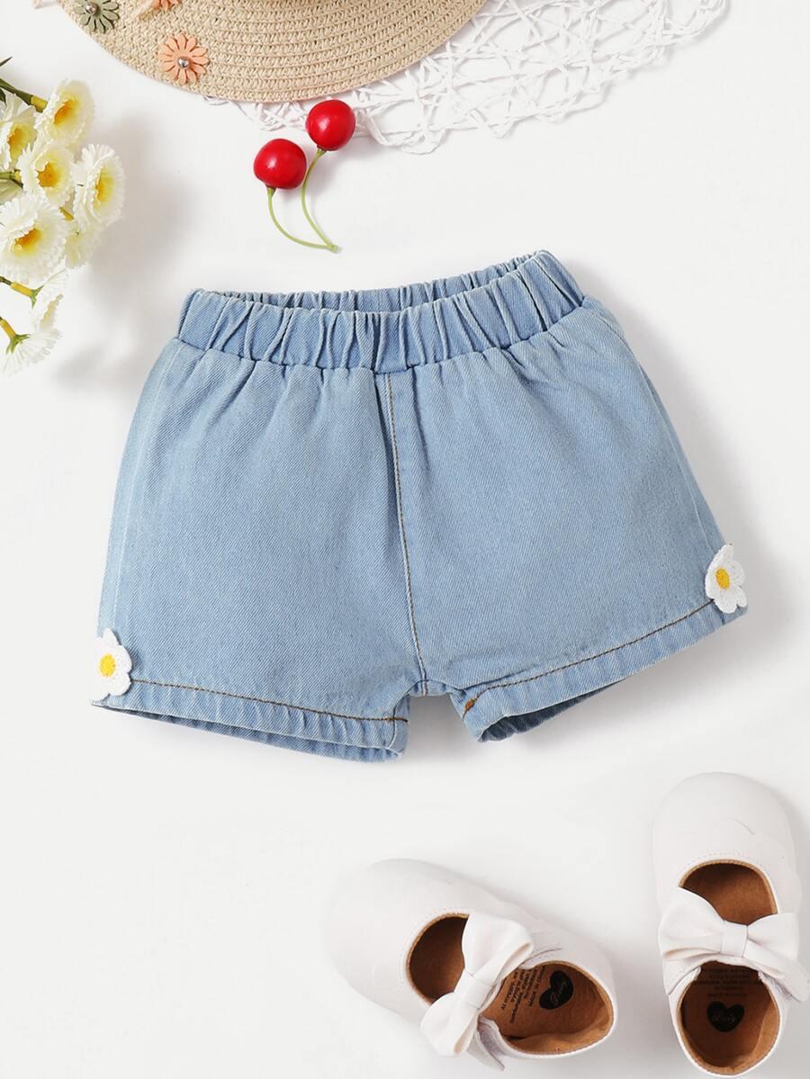 krótkie spodenki jeans