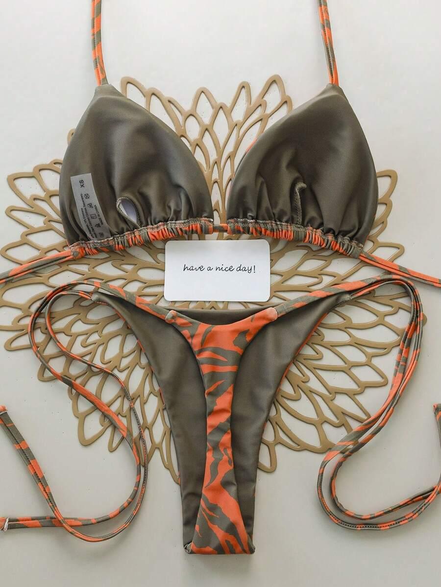 góra od bikini ANIMAL PRINT