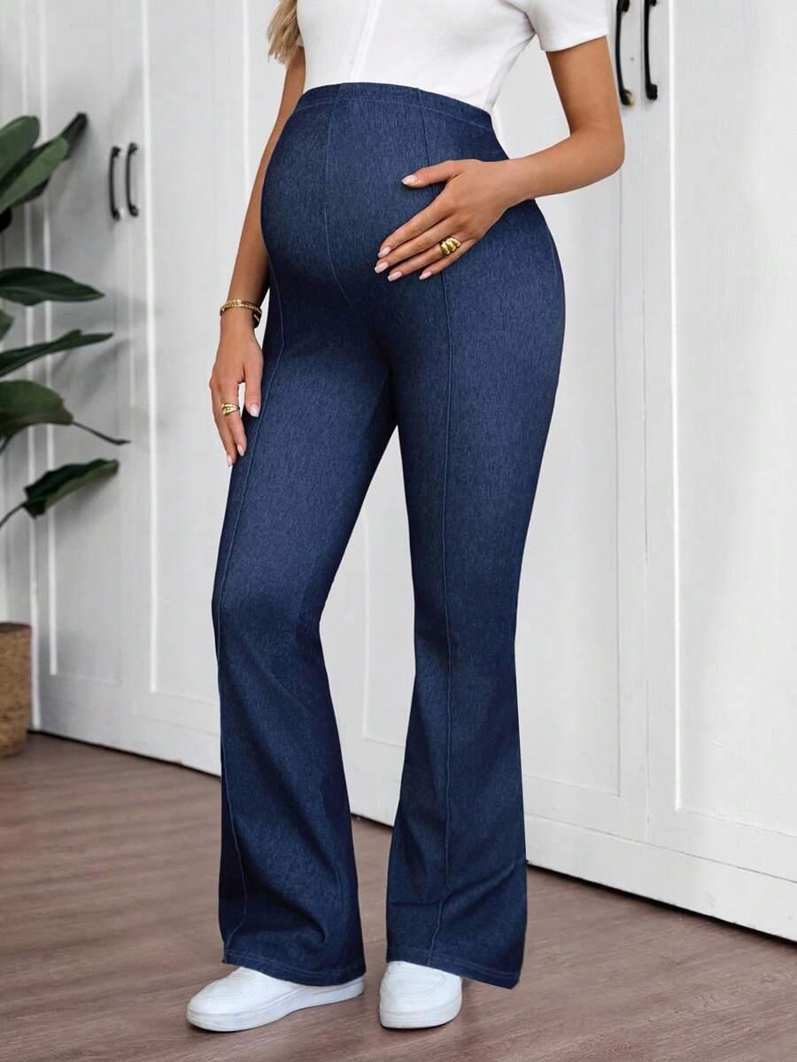 rozszerzane spodnie jeans