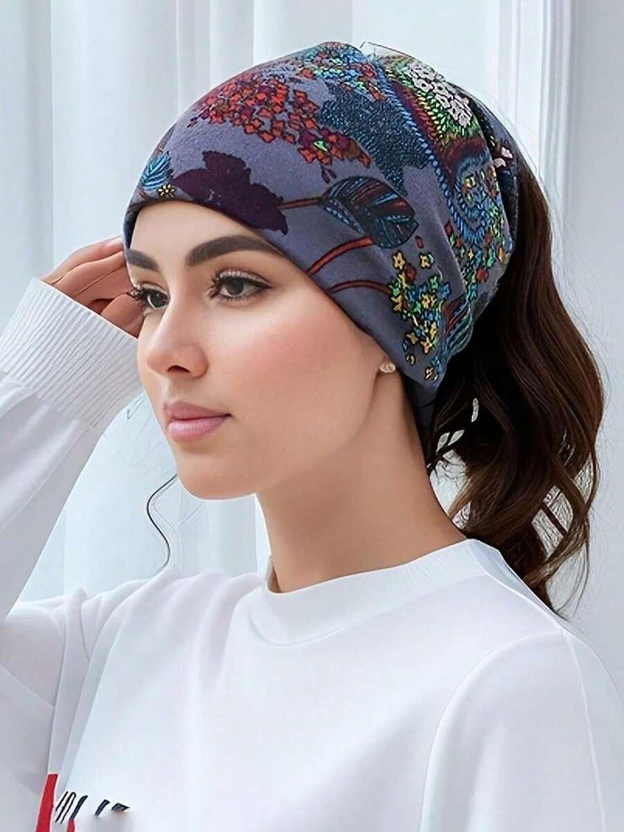 chusta turban na głowę