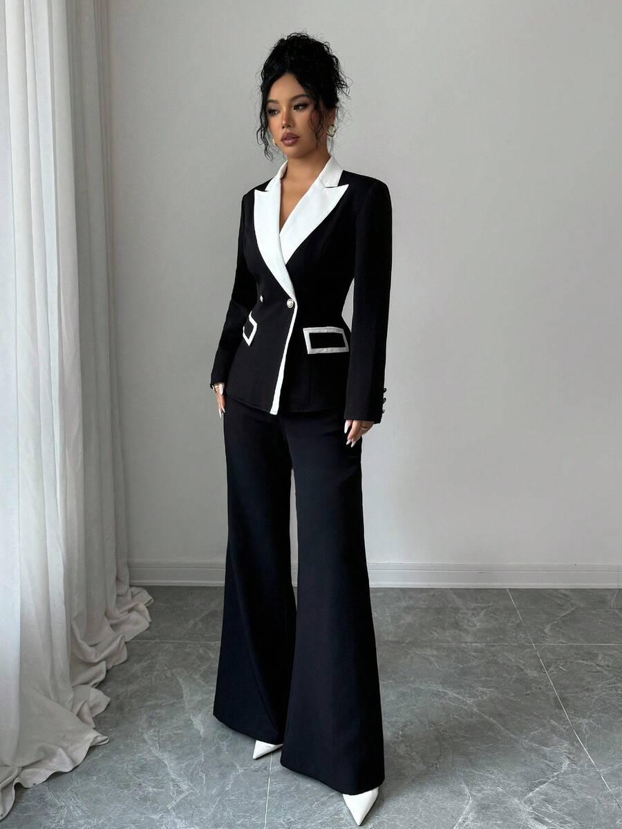 czarne eleganckie spodnie
