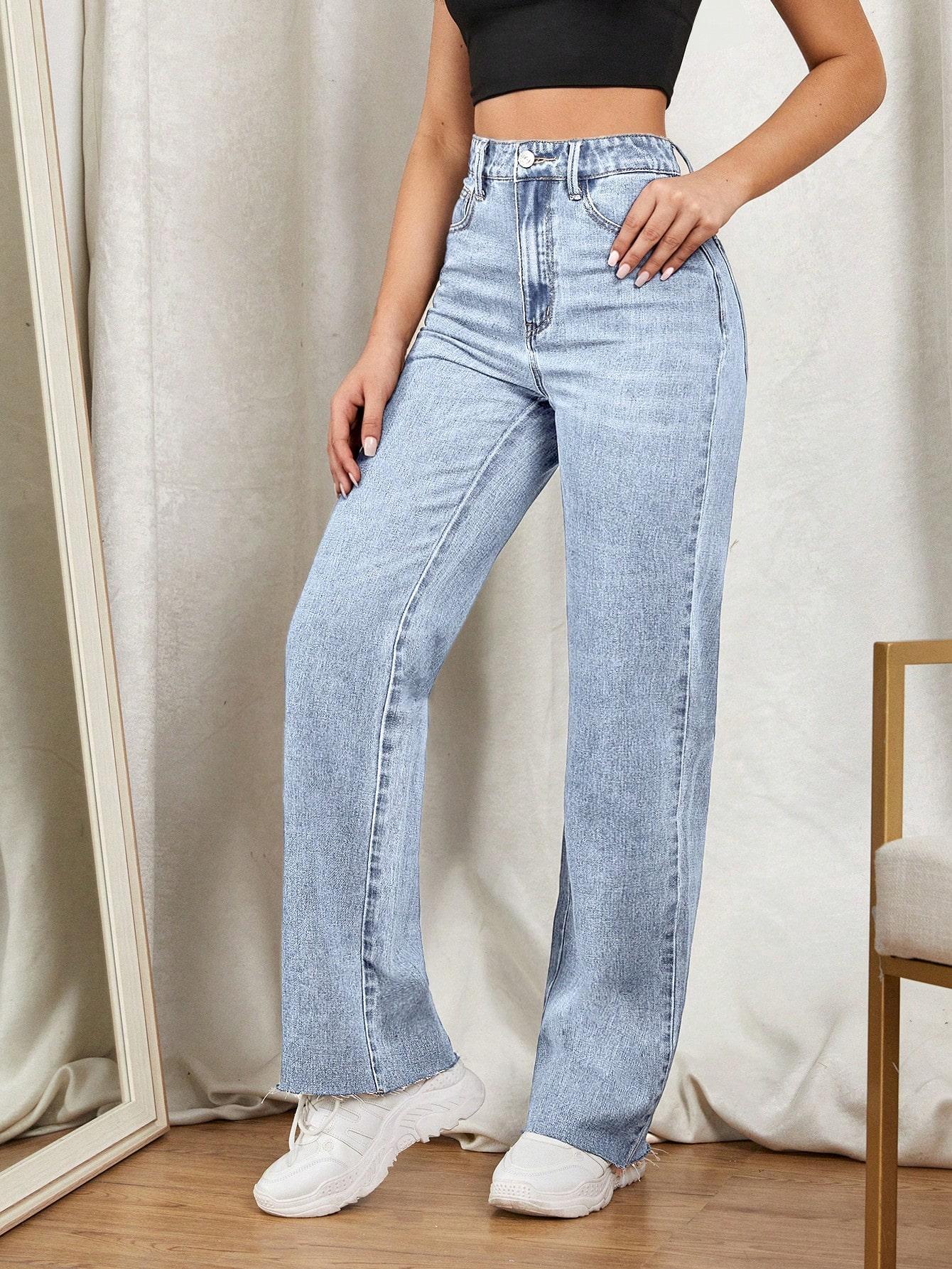 NIEBIESKIE SPODNIE JEANS 