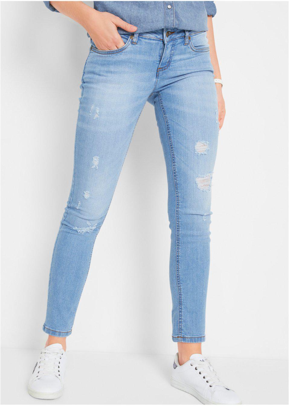 NIEBIESKIE SPODNIE JEANS 