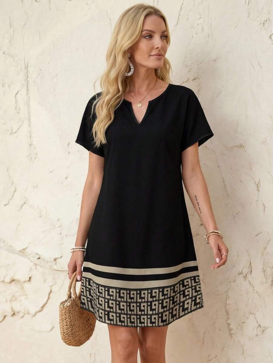 CZARNA MINI SUKIENKA