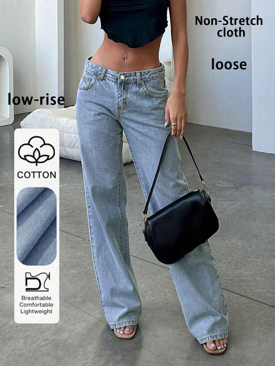 NIEBIESKIE SPODNIE JEANS