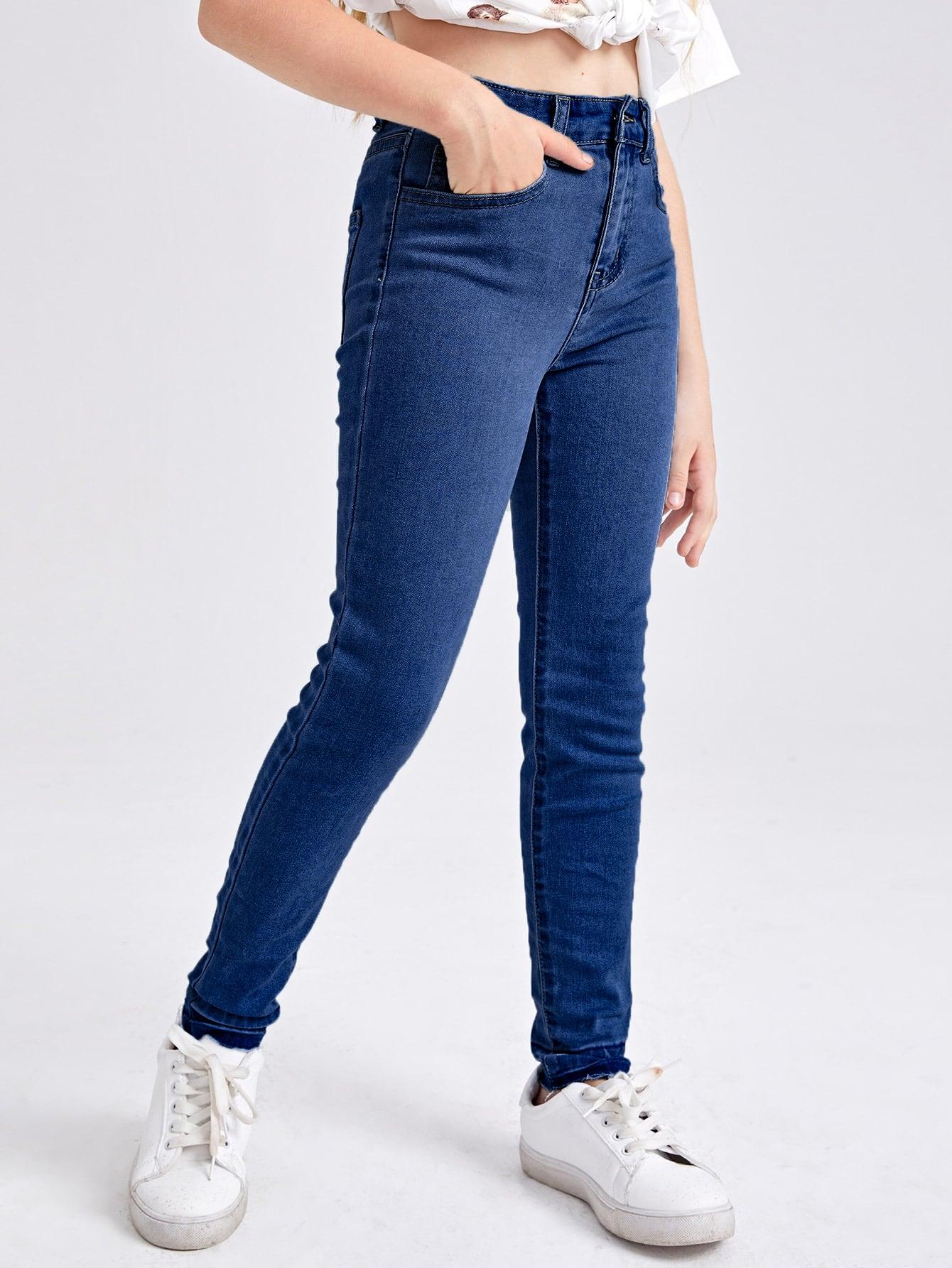 spodnie rurki jeans