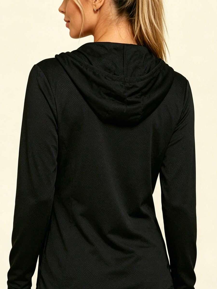 czarna bluza kaptur