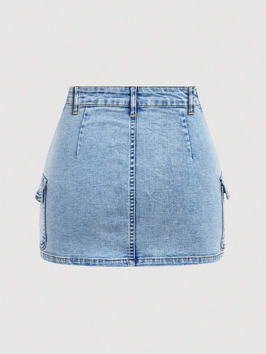 spódnica jeans casual
