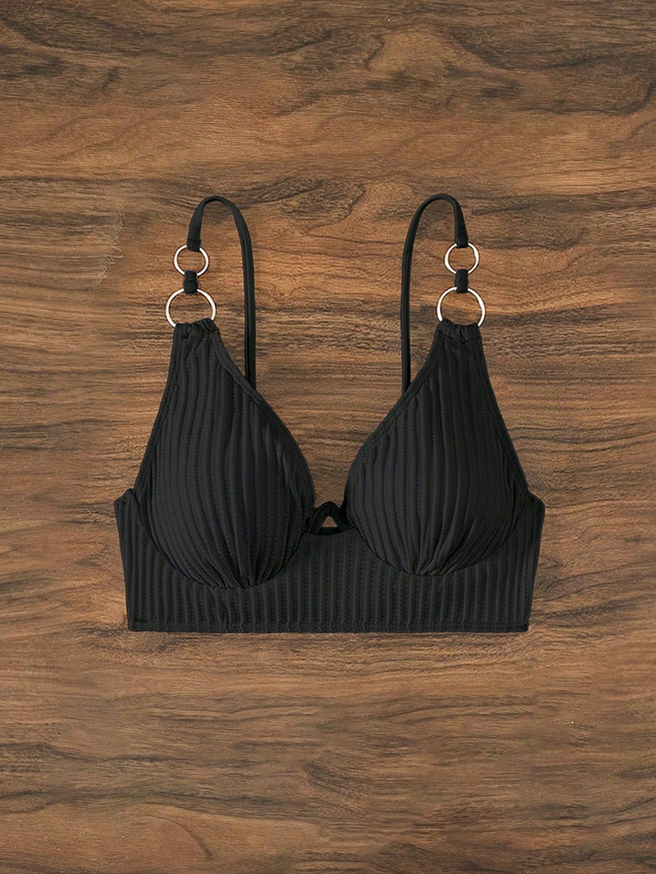 czarna góra od bikini 